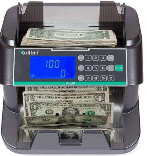 Kolibri Knight Money Counting Machine, Bill Counter with UV,MG